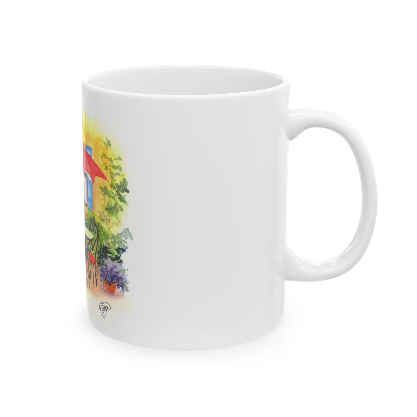 Ceramic Mug, 11oz